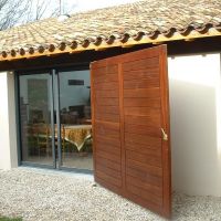Modèle 5 volet grande taille pivotant